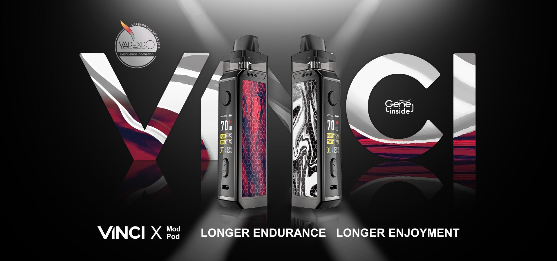 پاد ماد وینچی VOOPOO VINCI X 70W POD MOD KIT VOOPOO VINCI X 70W POD MOD KIT