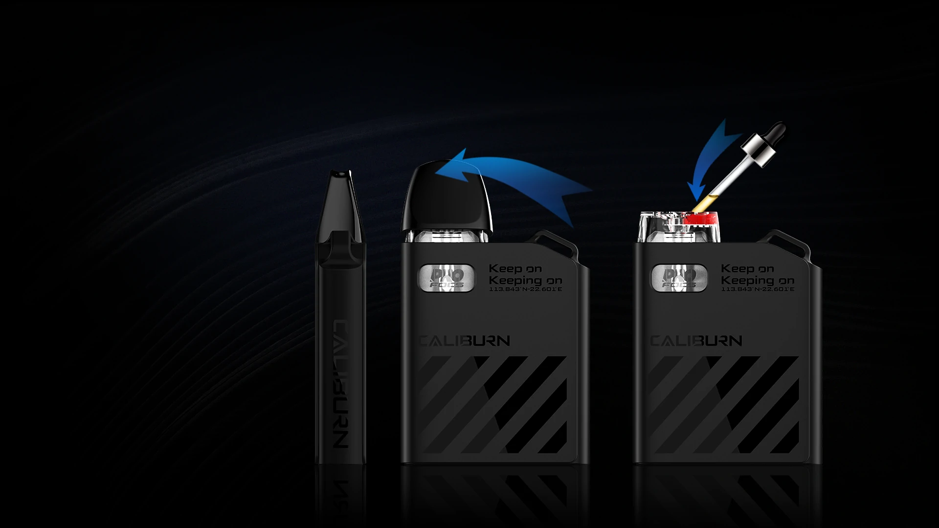 پاد CALIBURN AK2 – طراحی مدرن و عملکرد بالا پاد CALIBURN AK2 - طراحی مدرن و عملکرد بالا